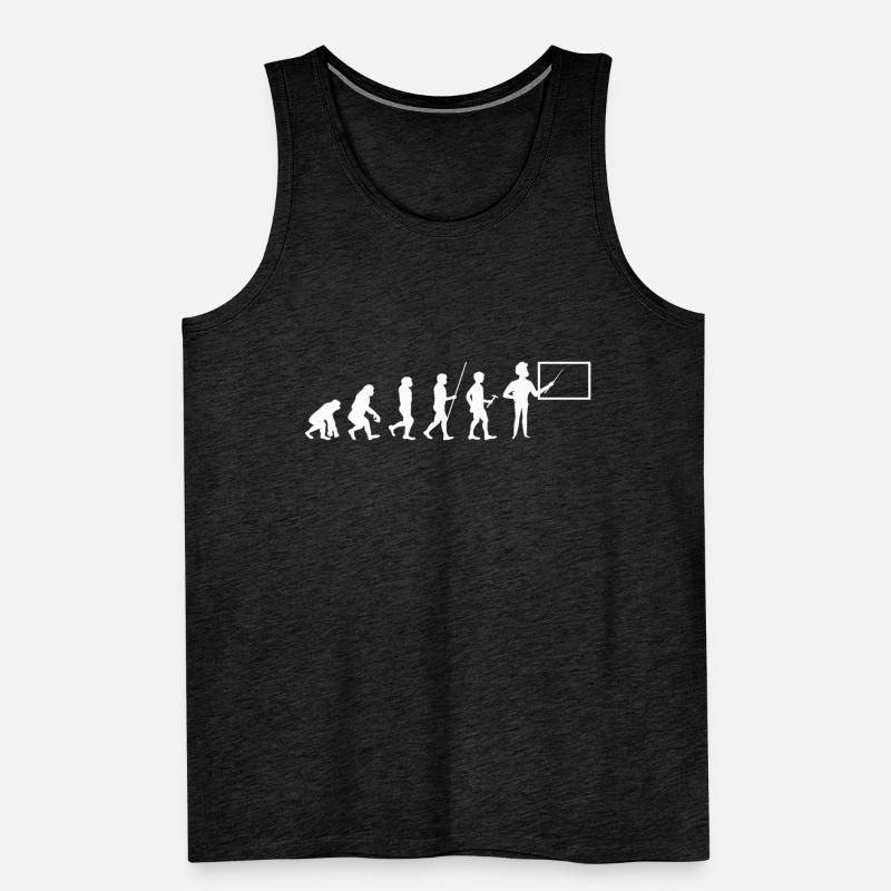 Lehrer Evolution Student Teaching School Geschenk Männer Premium Bio Tank Top