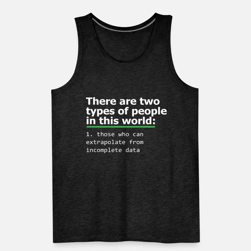 Programmierer Unvollständiger Datencodierer Computer PC Geschenk Männer Premium Bio Tank Top