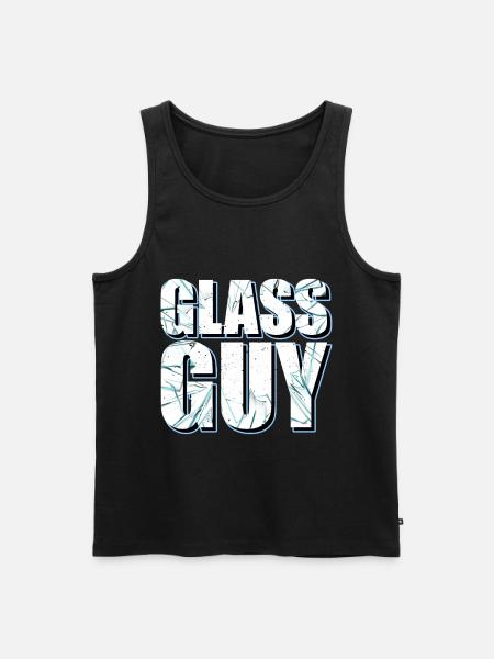 Glass Guy - Glassblowing - Männer Premium Bio Tank Top - Schwarz