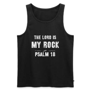 Jesus Jesus Jesus Christlich Christlich Christlich - Männer Premium Bio Tank Top - Schwarz - Vorne - AI Model Male 178 light (178cm)