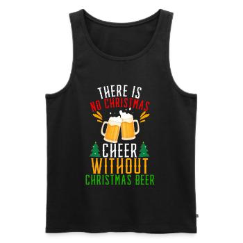 Weihnachten, Weihnachten, Weihnachten, Weihnachten - Männer Premium Bio Tank Top - Schwarz - Vorne - Michal (187cm)