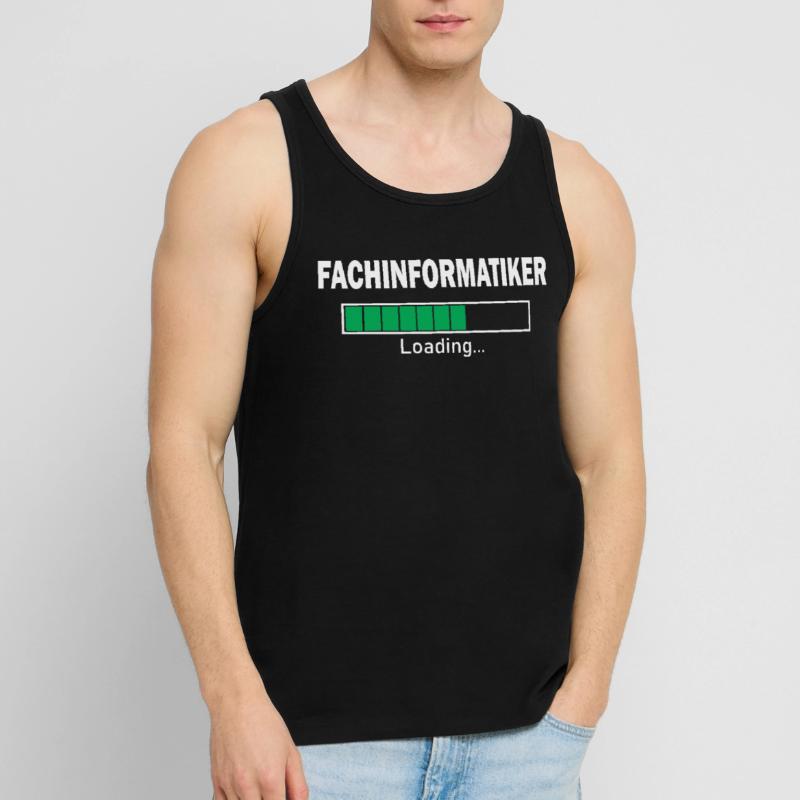 Fachinformatiker loading Programmierer Informatik Männer Premium Bio Tank Top