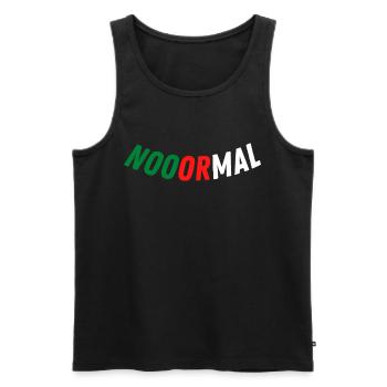 Nourmal darj'a - Débardeur bio Premium Homme - noir - Devant - AI Model Male 178 light (178cm)