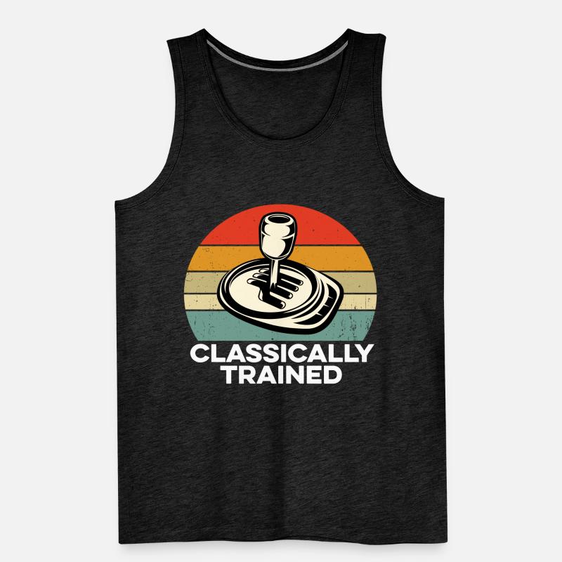 Classically Trained Manual Shift Speed Stick Men's Premium Organic Tank Top
