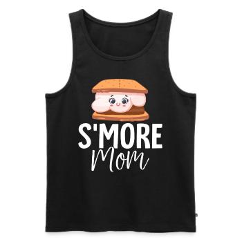 Smore Mom Graham Crackers Drôle Grillé - Débardeur bio Premium Homme - noir - Devant - Michal (187cm)