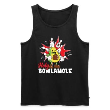 Kids Bowling drôle - Débardeur bio Premium Homme - noir - Devant - Michal (187cm)