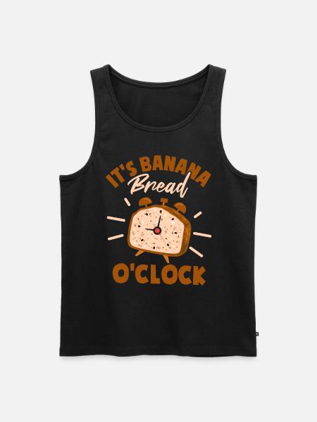 It's Banana O'Clock - Men's Premium Organic Tank Top - black
