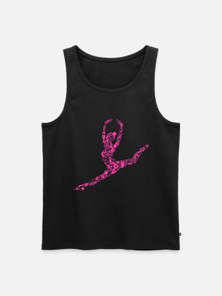 Gymnastik - Männer Premium Bio Tank Top - Schwarz