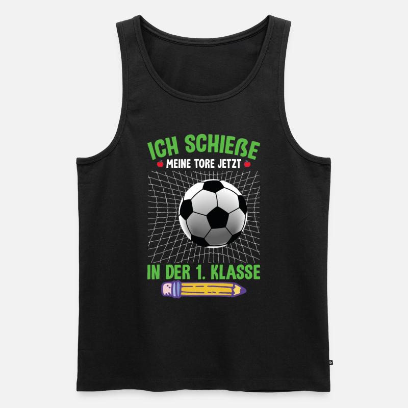 Schulanfang 2023 - Männer Premium Bio Tank Top - Schwarz