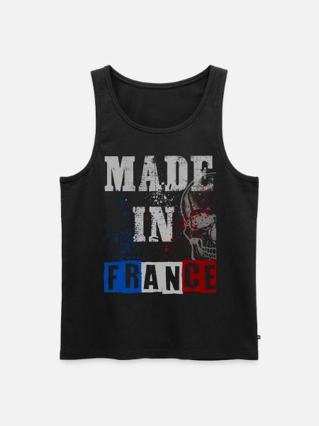 made in france - Débardeur bio Premium Homme - noir