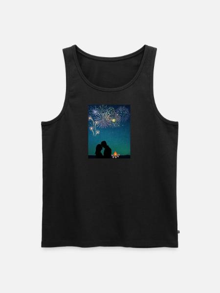 Romantik - Männer Premium Bio Tank Top -
