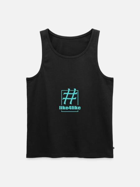 like4like - Débardeur bio Premium Homme - noir