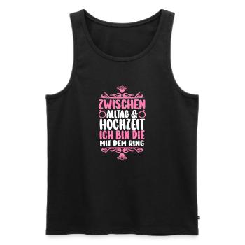 Bachelor Party Team Bride Hen Party - Men's Premium Organic Tank Top - black - Front - Michal (187cm)