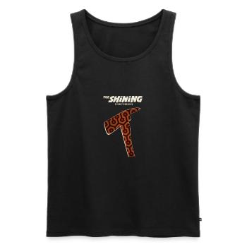 The Shining - Stephen King - Stanley Kubrick - Men's Premium Organic Tank Top - black - Front - AI Model Male 178 light (178cm)