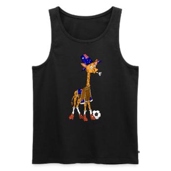 Giraffe Fan Australie - Débardeur bio Premium Homme - noir - Devant - Michal (187cm)