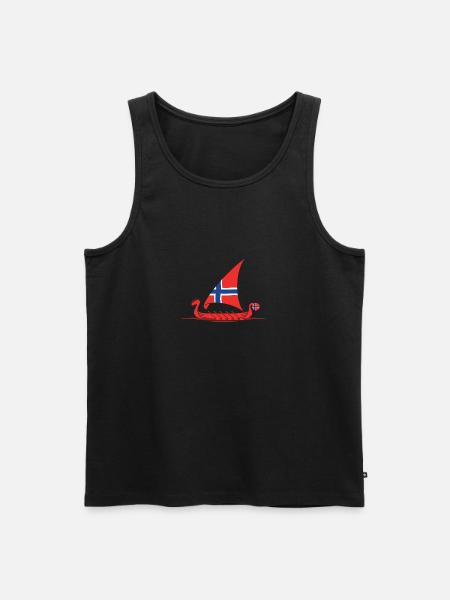 Norwegen Norweger - Männer Premium Bio Tank Top - Schwarz