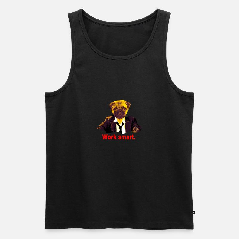 work smart mops - Männer Premium Bio Tank Top - undefined