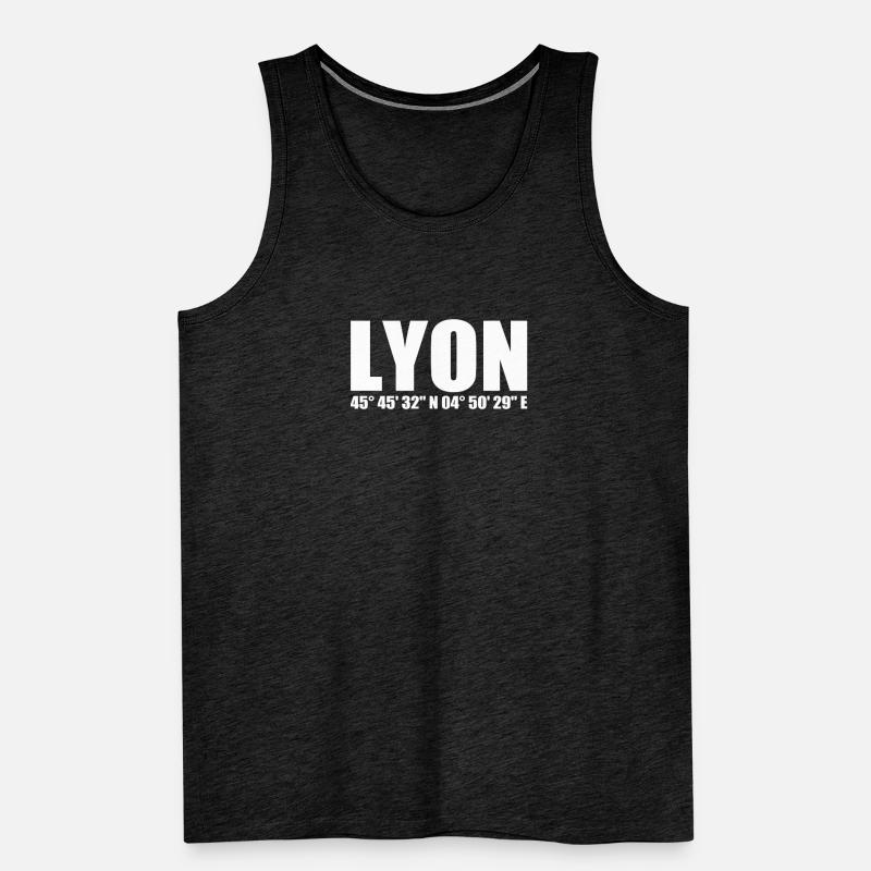 Lyon coordinates Men's Premium Organic Tank Top