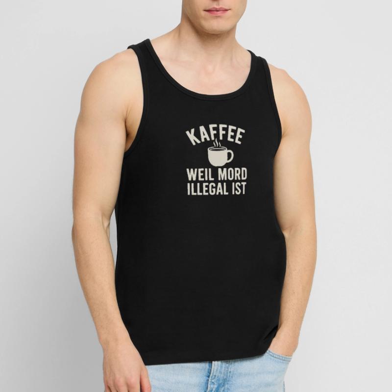 Lorena's go dunkle Farben entfernt Männer Premium Bio Tank Top