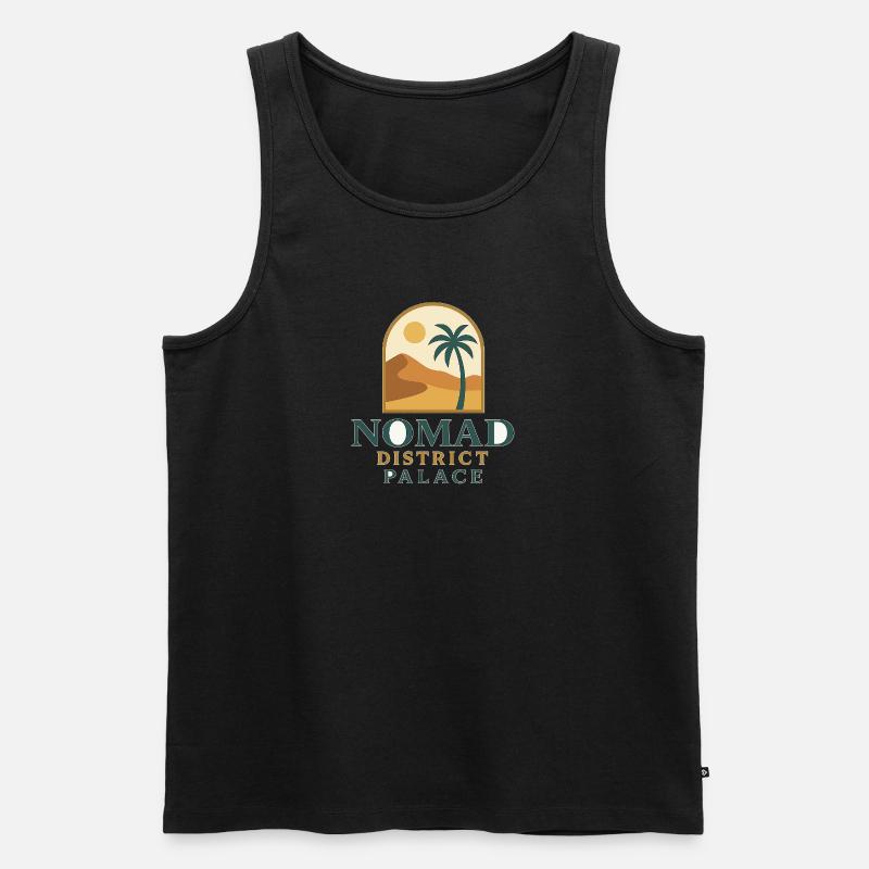 NDP - Männer Premium Bio Tank Top - Schwarz