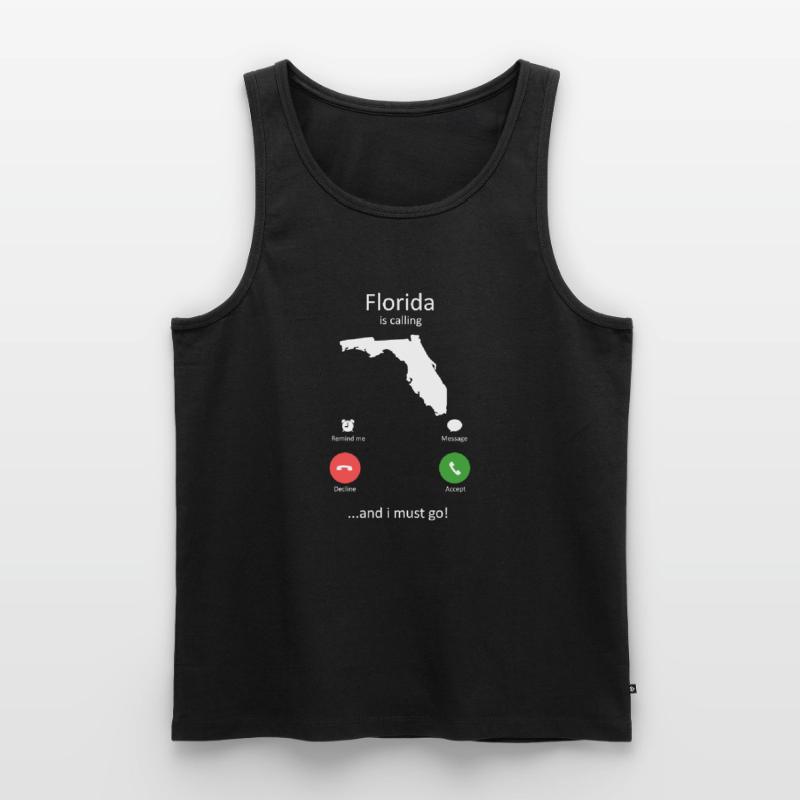 Interface de Floride et Interface I’Must Go Débardeur bio Premium Homme