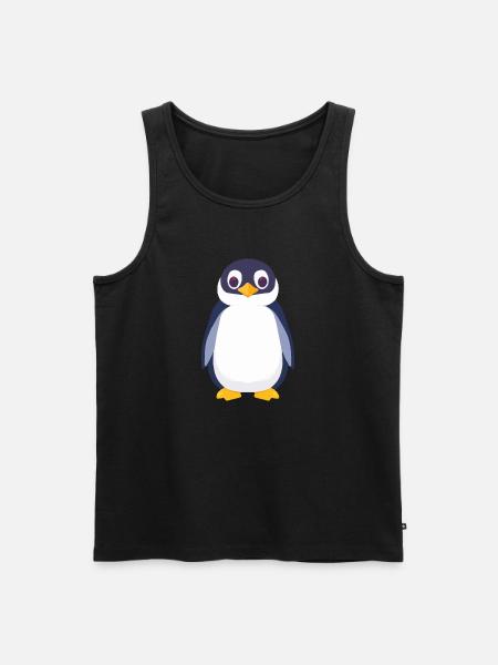 Pingouin - Débardeur bio Premium Homme - noir