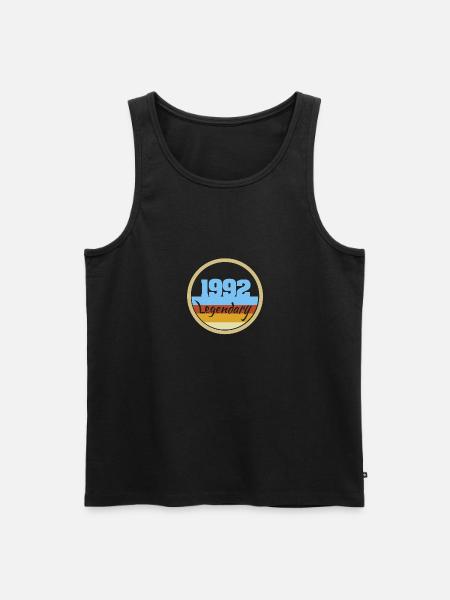 Legendary 1992 - Men's Premium Organic Tank Top - black