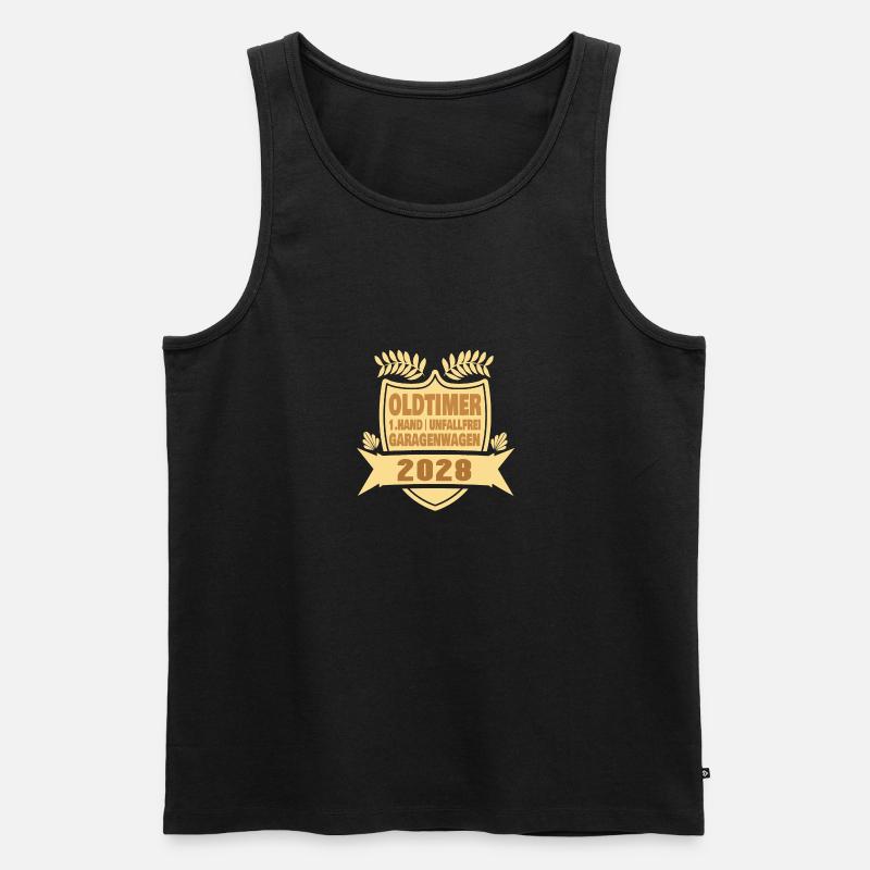 Geschenkidee 2028 - Männer Premium Bio Tank Top - Schwarz