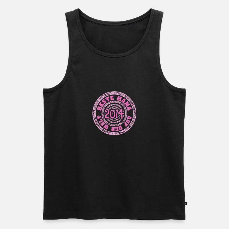 Mama 2014 - Männer Premium Bio Tank Top - Schwarz