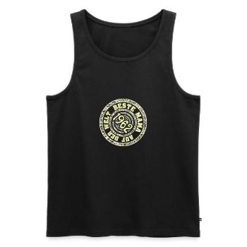 1962 - Männer Premium Bio Tank Top - Schwarz - Vorne - Michal (187cm)