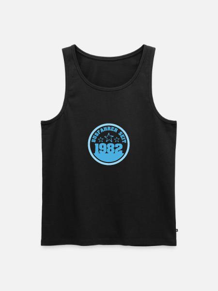 LKW 1982 - Männer Premium Bio Tank Top - Schwarz