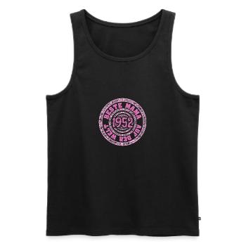 Mama 1952 - Männer Premium Bio Tank Top - Schwarz - Vorne - AI Model Male 178 light (178cm)