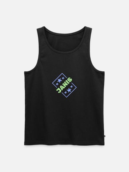 Cadeau pour Janis - Débardeur bio Premium Homme - noir
