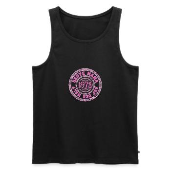 Beste 1973 - Männer Premium Bio Tank Top - Schwarz - Vorne - Michal (187cm)