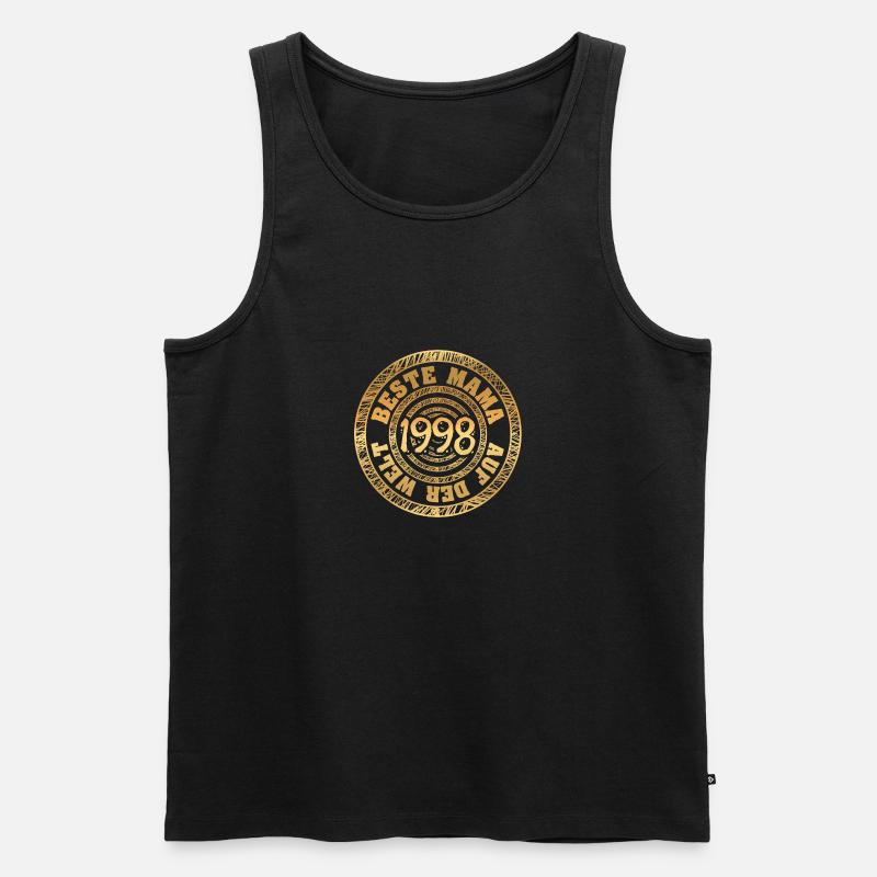 1998 - Männer Premium Bio Tank Top - Schwarz