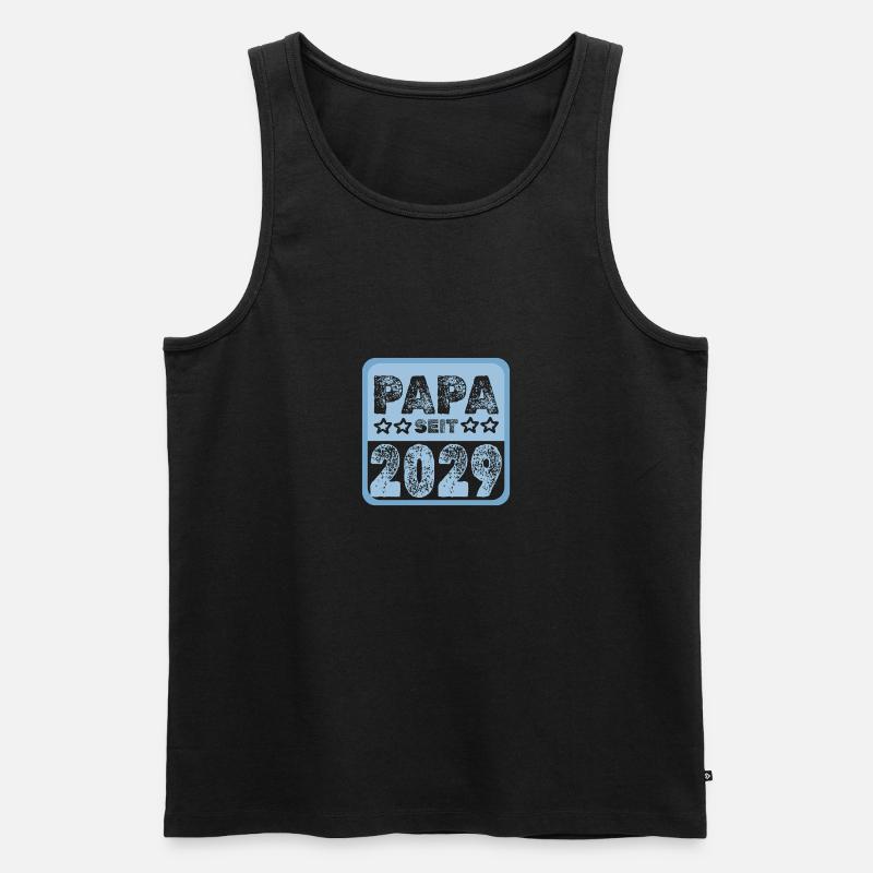 2029 - Männer Premium Bio Tank Top - Schwarz