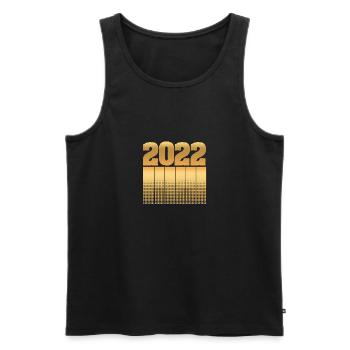 2022 - Débardeur bio Premium Homme - noir - Devant - Michal (187cm)