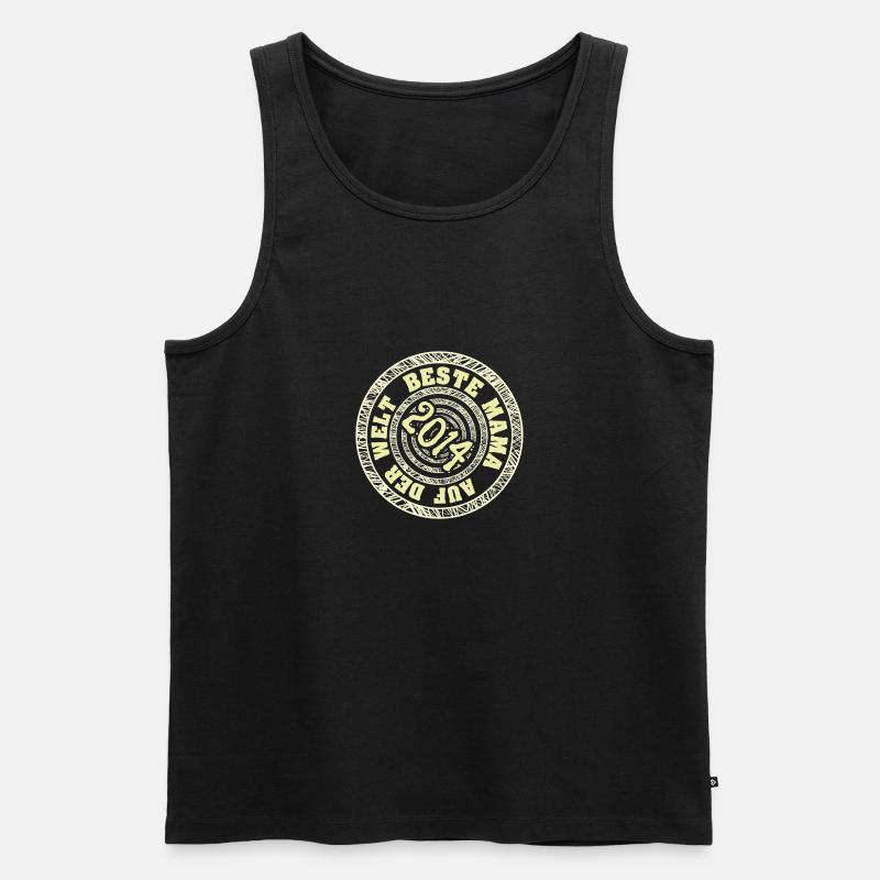 Mama 2014 - Männer Premium Bio Tank Top - Schwarz