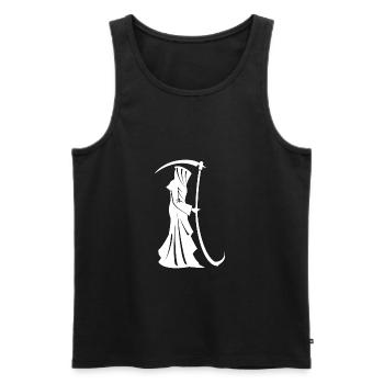 Grim Reaper, Reaper - Débardeur bio Premium Homme - noir - Devant - Michal (187cm)