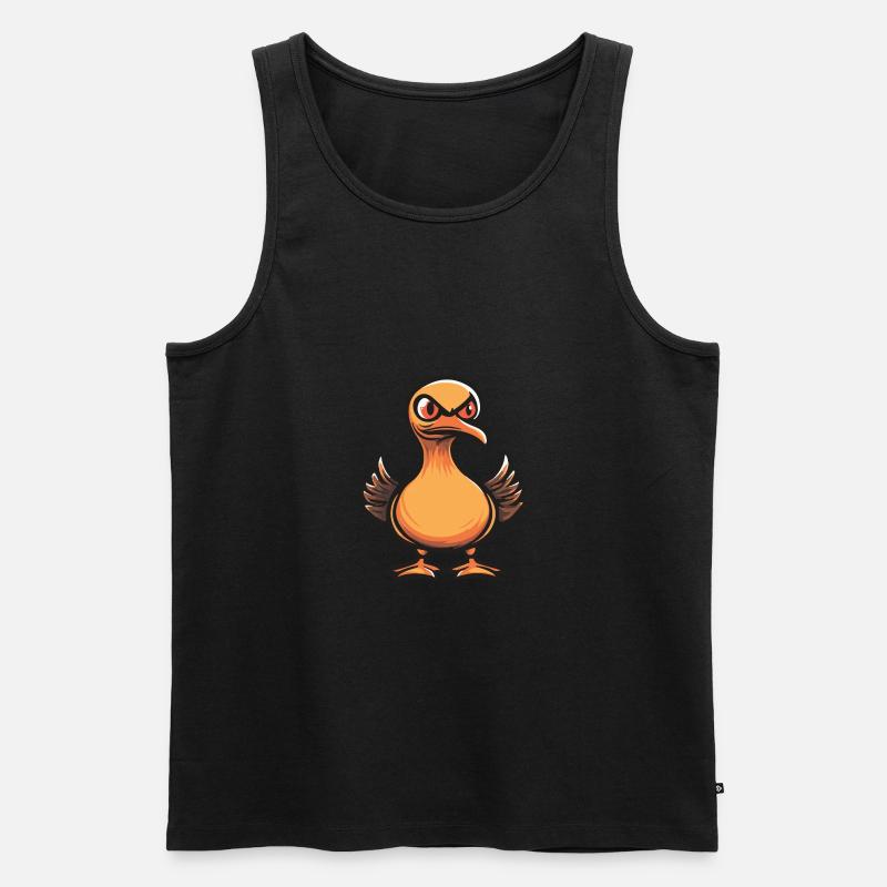 Gans Halloween Tier - Männer Premium Bio Tank Top - undefined