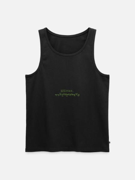 Berlin U-Bahn - U1 - HD - Germany - Men's Premium Organic Tank Top - black