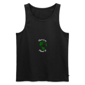 Il n'y a pas de planète B | Conception de protection de l'environnement - Débardeur bio Premium Homme - noir - Devant - AI Model Male 178 light (178cm)