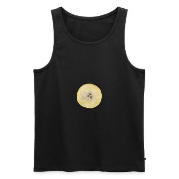 Banane - Débardeur bio Premium Homme - noir - Devant - AI Model Male 178 light (178cm)