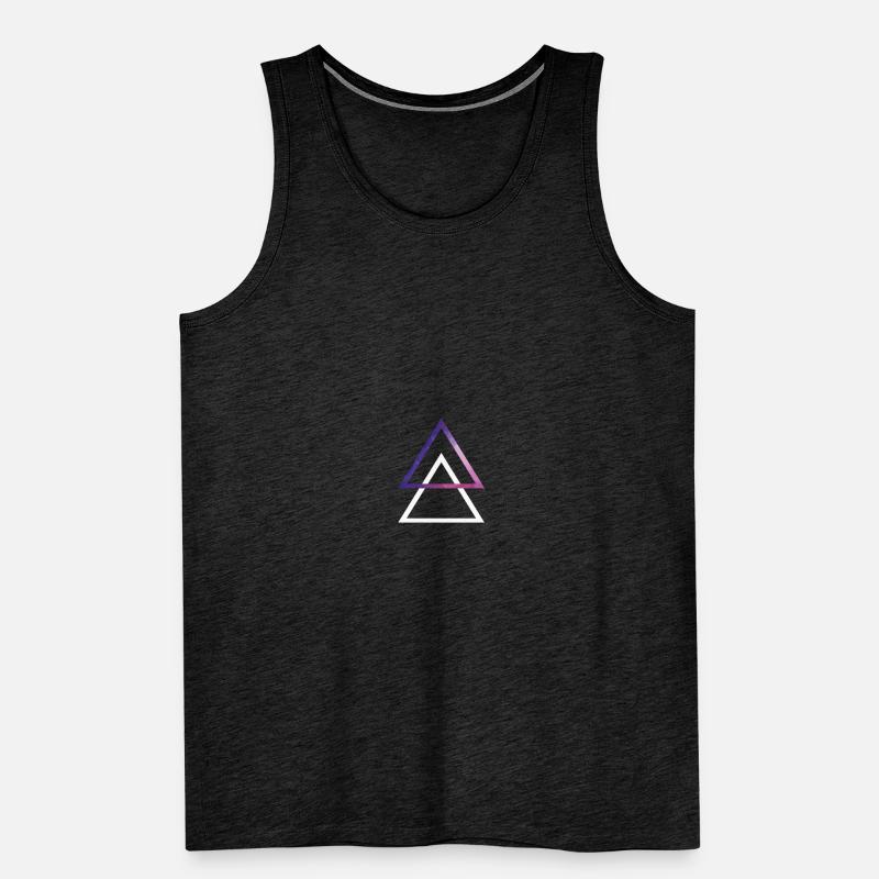 triangle Men's Premium Organic Tank Top
