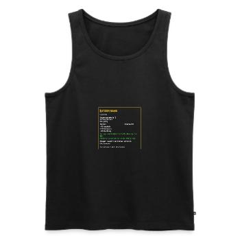 Legendäre Katzenmama Legendär Katzen Tiere Cat - Männer Premium Bio Tank Top - Schwarz - Vorne - Michal (187cm)