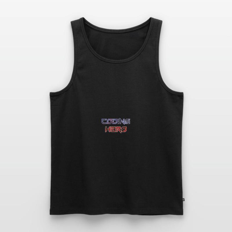 Coding Hero - héros de la programmation Débardeur bio Premium Homme