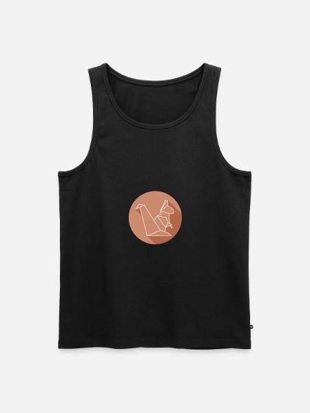 eichhöhrnchen - Männer Premium Bio Tank Top - Schwarz