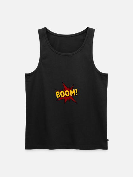 boom! - Comic - Men's Premium Organic Tank Top - black