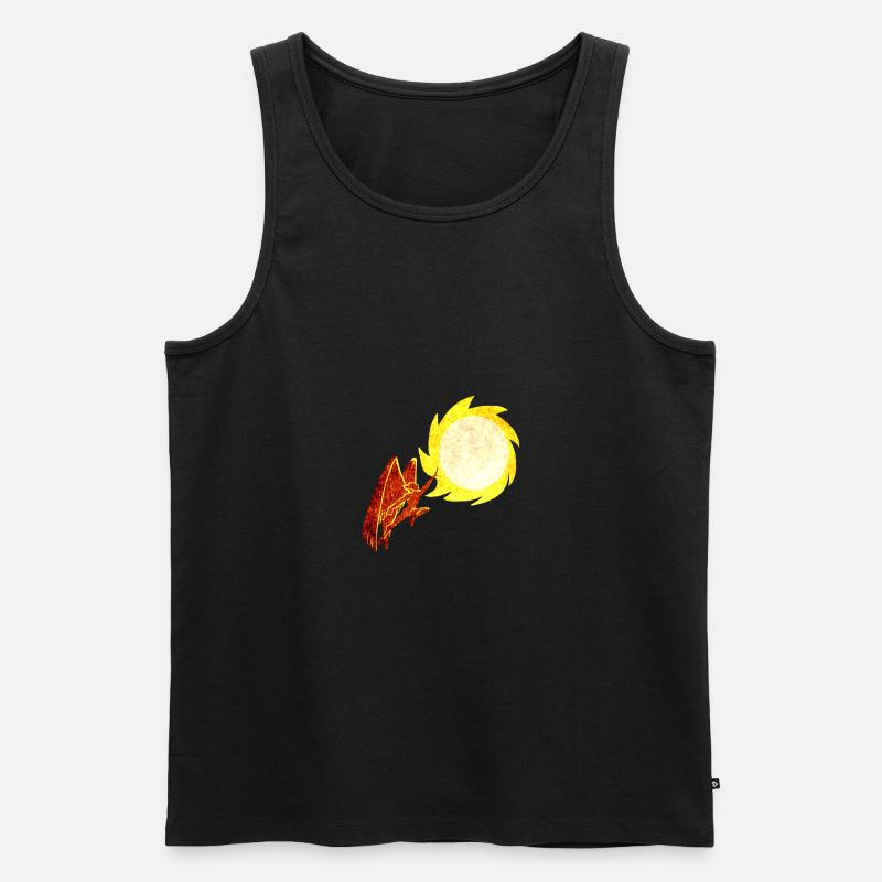 Icarus2 - Männer Premium Bio Tank Top - Schwarz