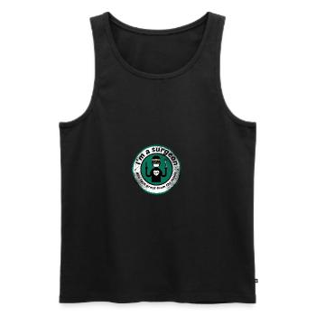 Chirurg - Männer Premium Bio Tank Top - Schwarz - Vorne - AI Model Male 178 light (178cm)